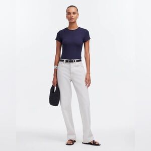 Madewell Low-Slung Straight Jeans